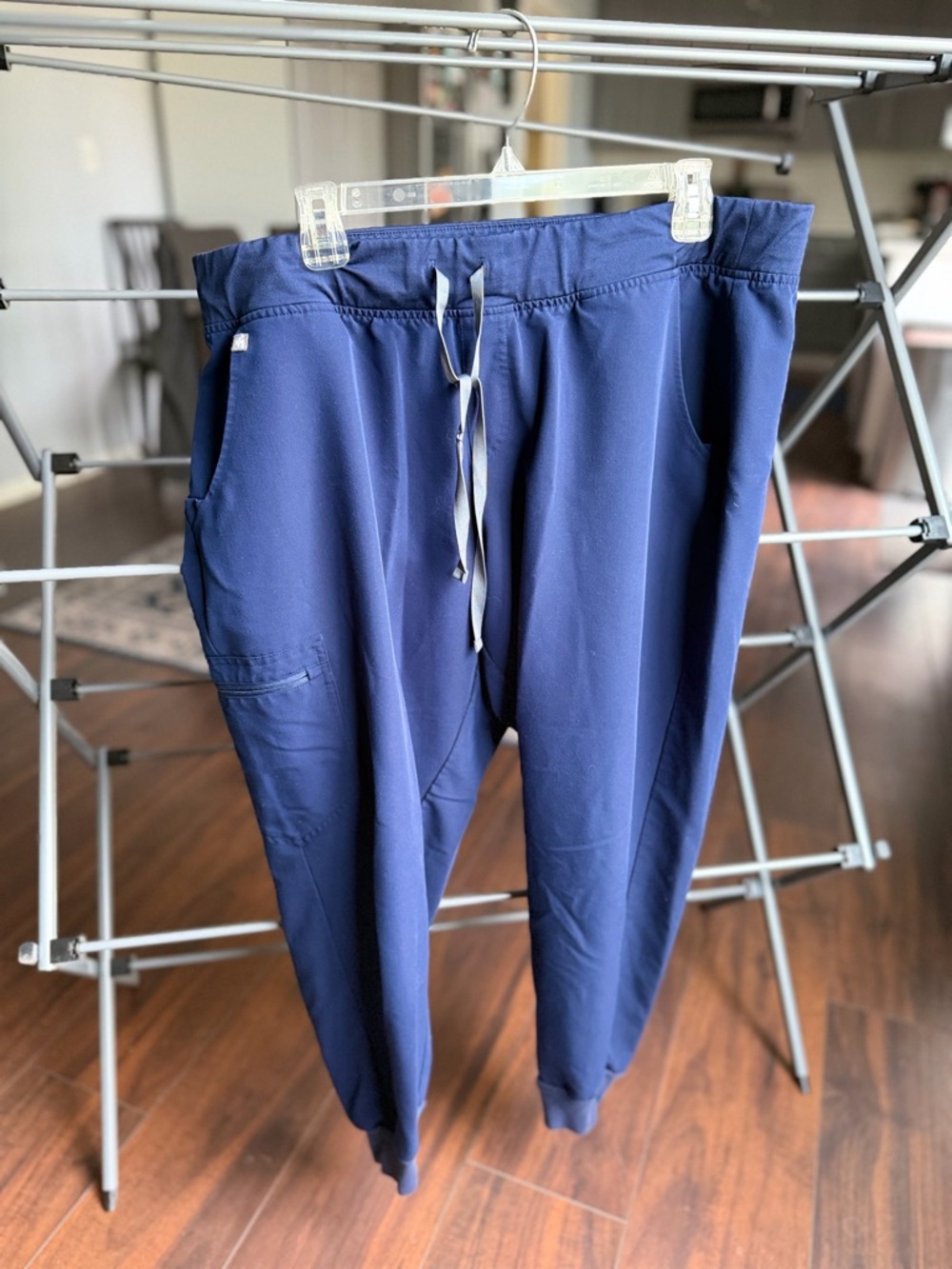 Figs Navy Women's Drawstring Jogger Pants